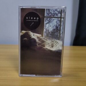 Sleep an Album by Flatsound Cassette Near Mint Smoky Tint Metallic Gold Ink New